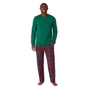NWT men’s Cuddl Duds cozy pajamas sleepwear lodge sleep set size Large.